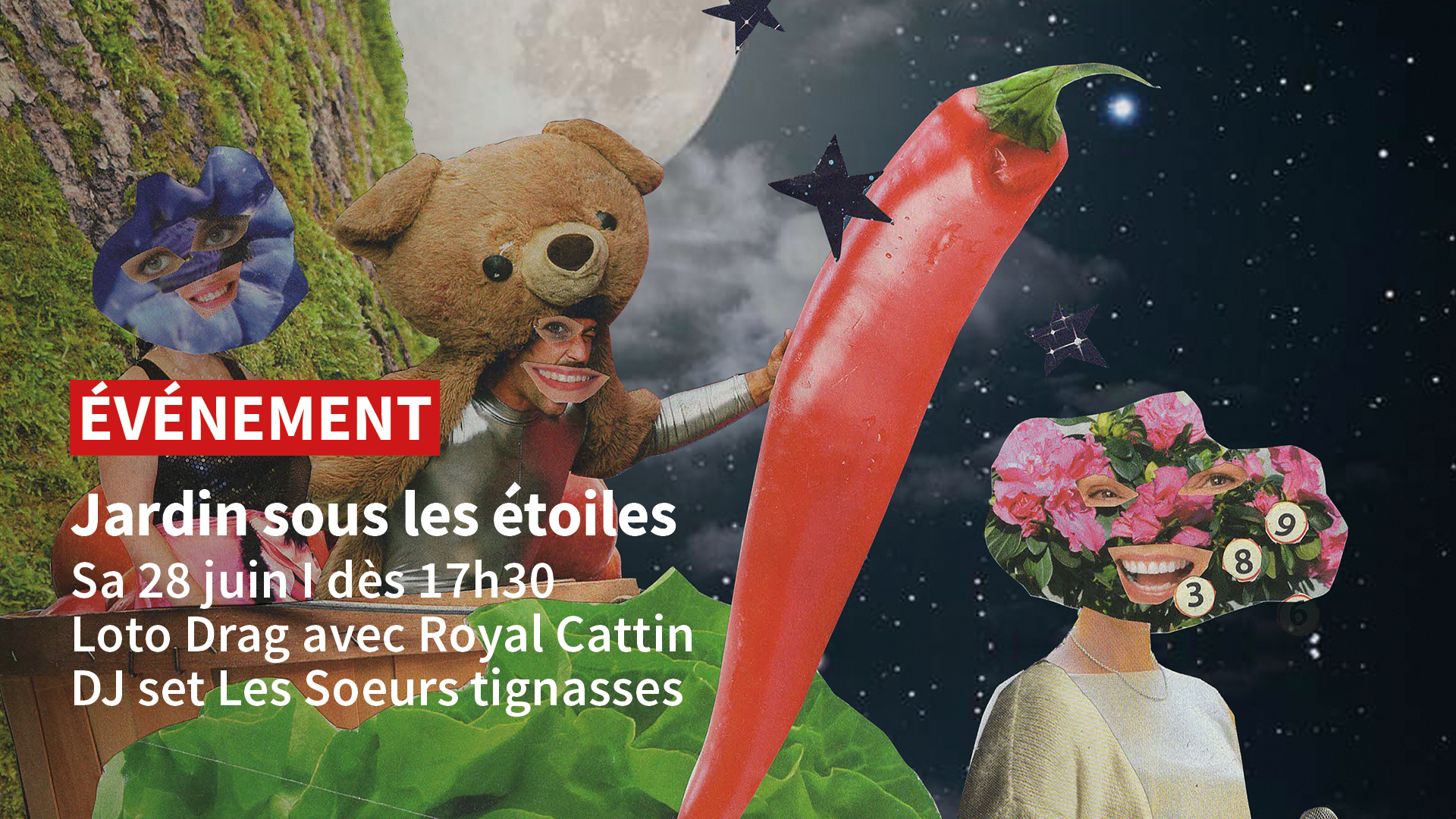Jardin sous les etoiles