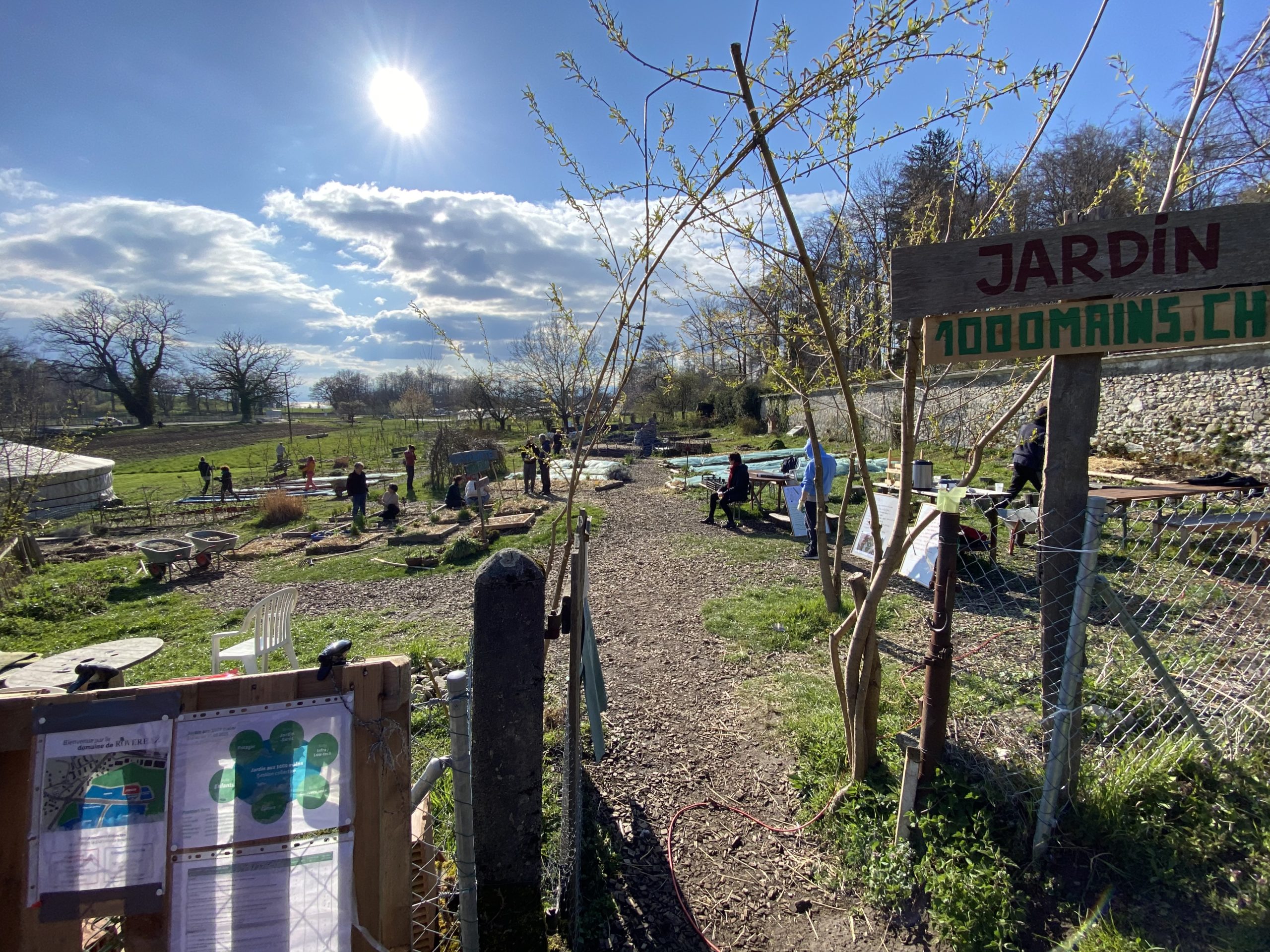 Chantier participatif - clôture de la saison